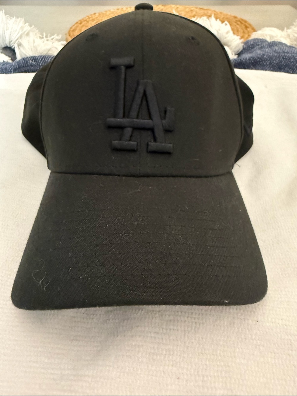 Black LA Logo Baseball Cap - Unbranded